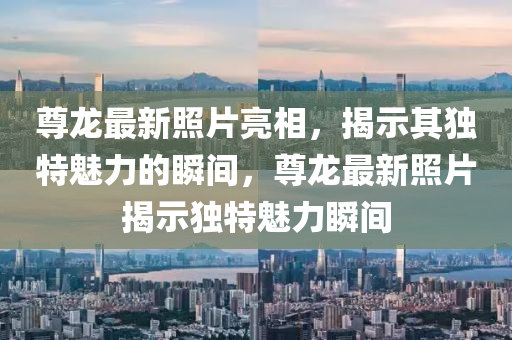 尊龍最新照片亮相，揭示其獨特魅力的瞬間山東水清源環(huán)?？萍加邢薰?，尊龍最新照片揭示獨特魅力瞬間