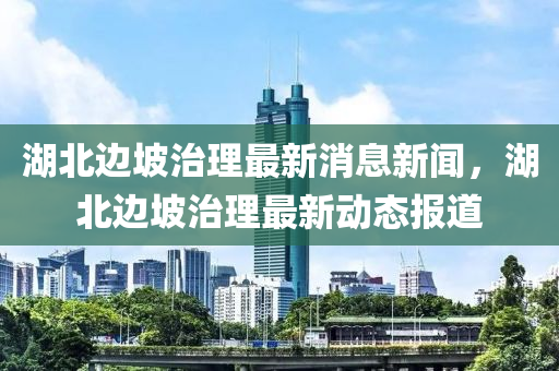 湖北邊坡治理最新消息新聞，湖北邊坡治理最新動態(tài)報道山東水清源環(huán)?？萍加邢薰? class=